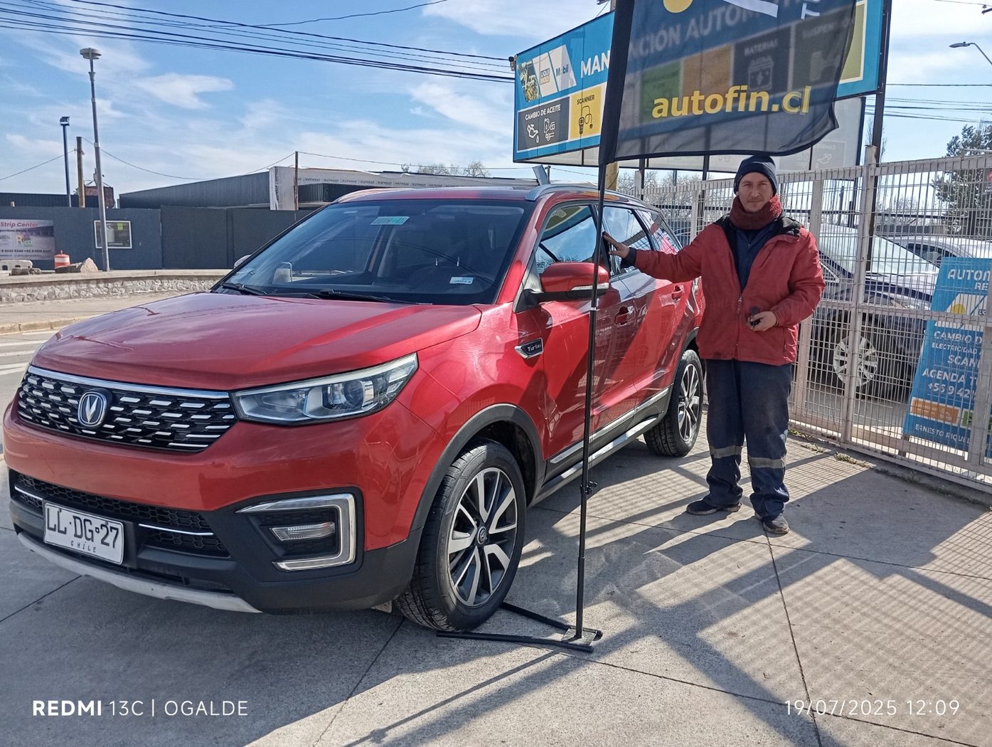 Cliente feliz Automotora Rengo