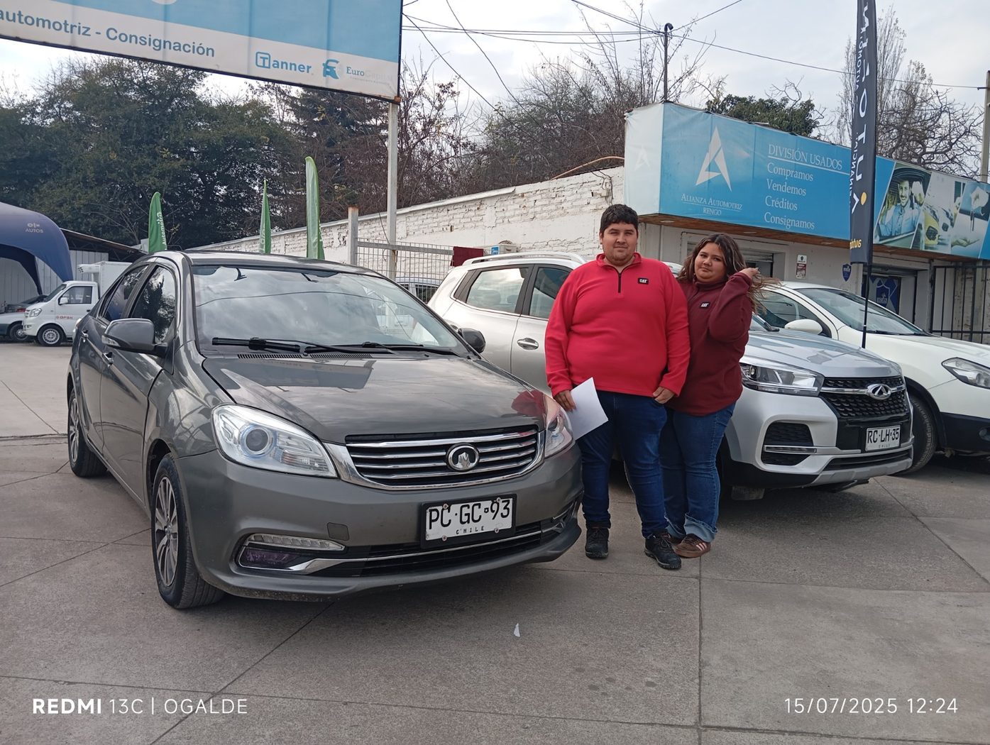 Cliente feliz Automotora Rengo