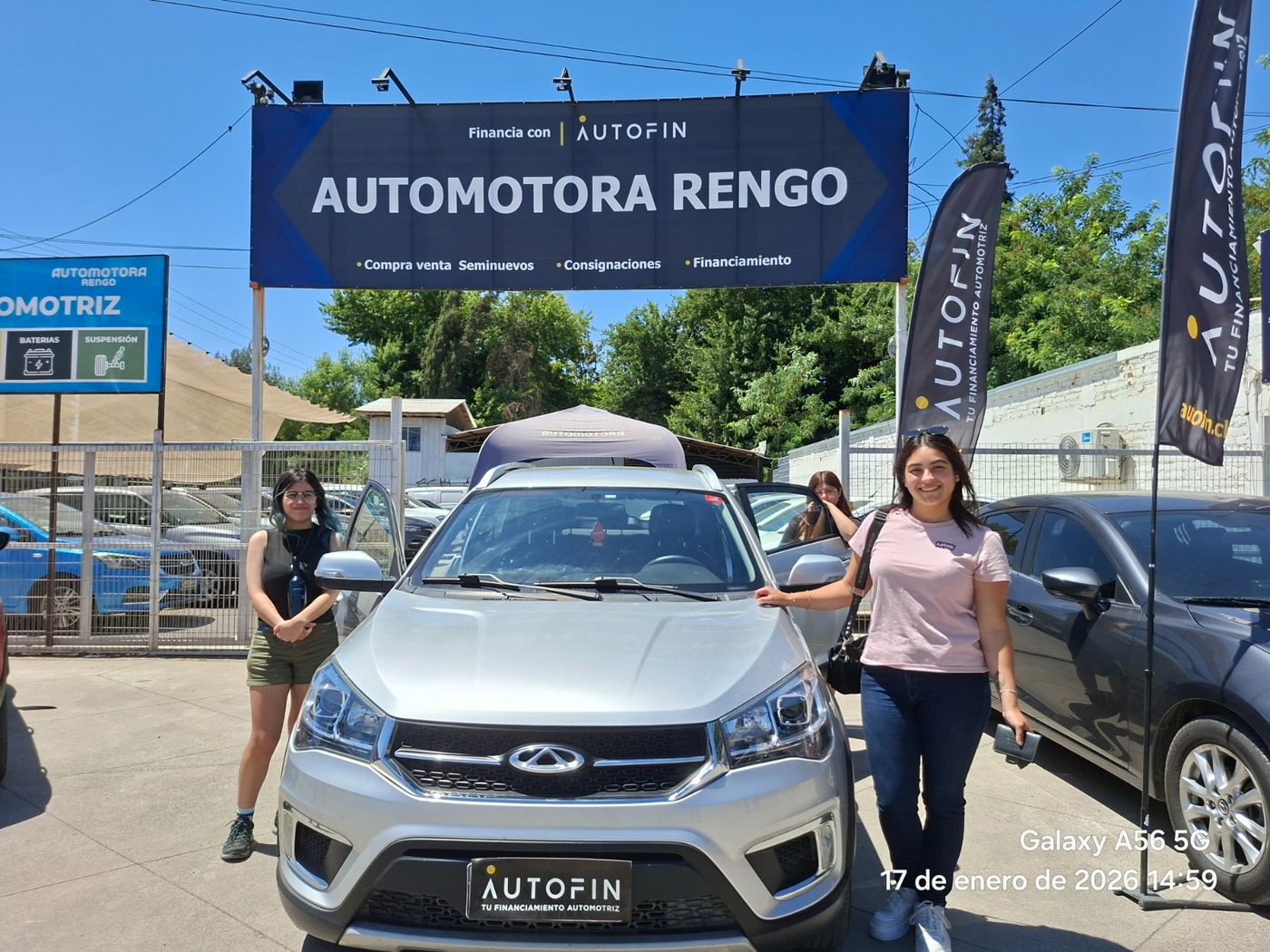 Cliente feliz Automotora Rengo