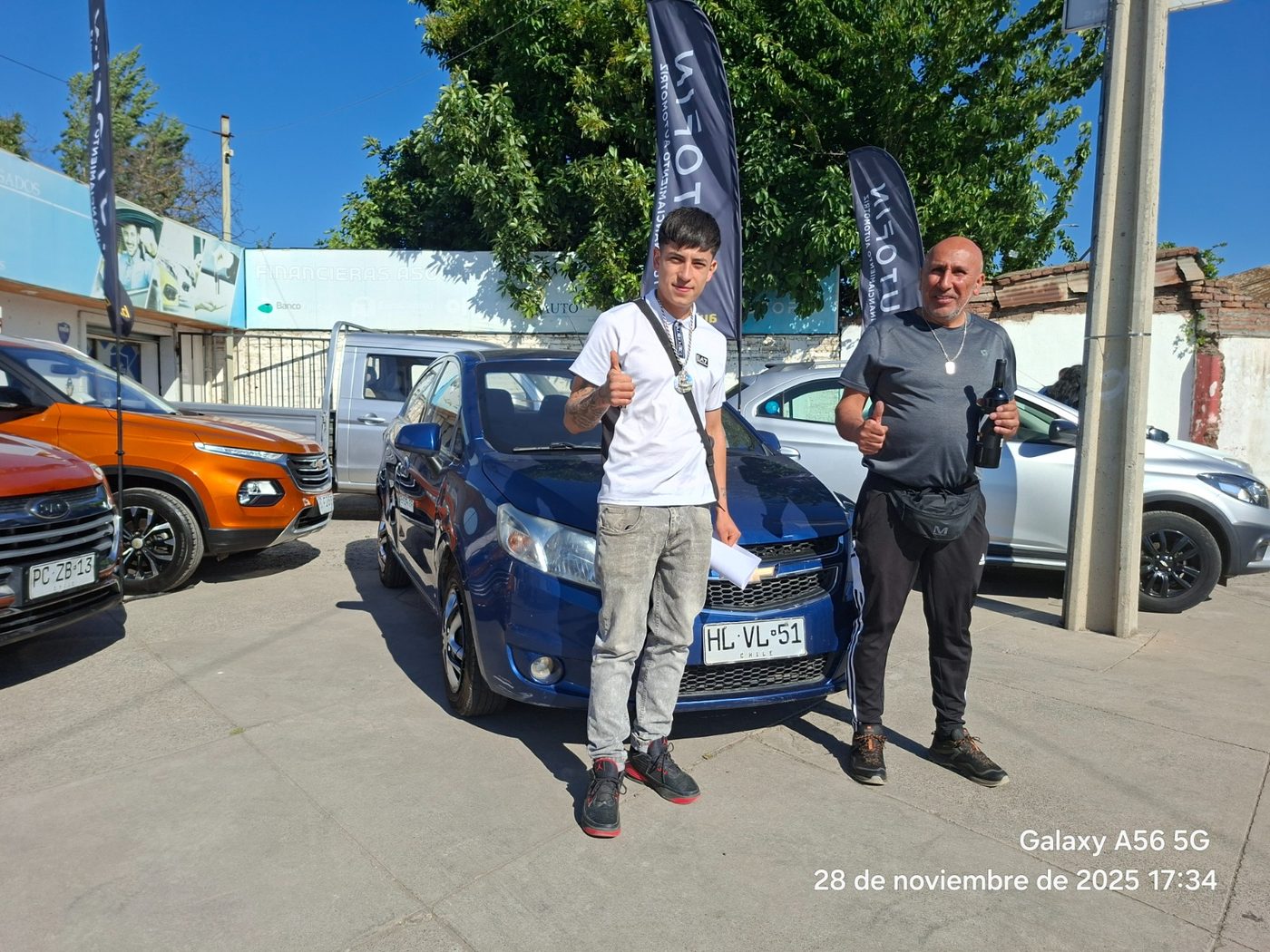 Cliente feliz Automotora Rengo