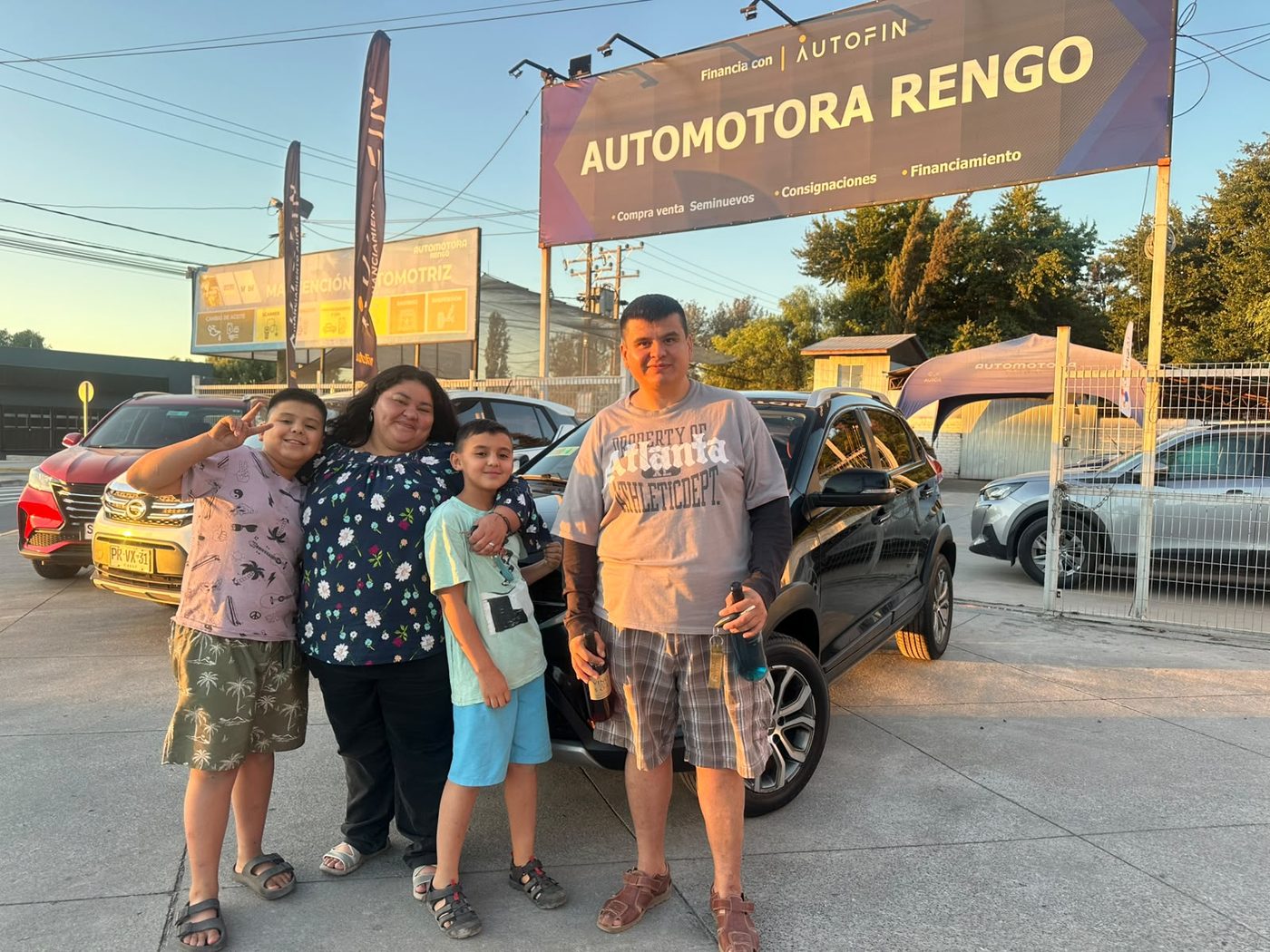 Cliente feliz Automotora Rengo