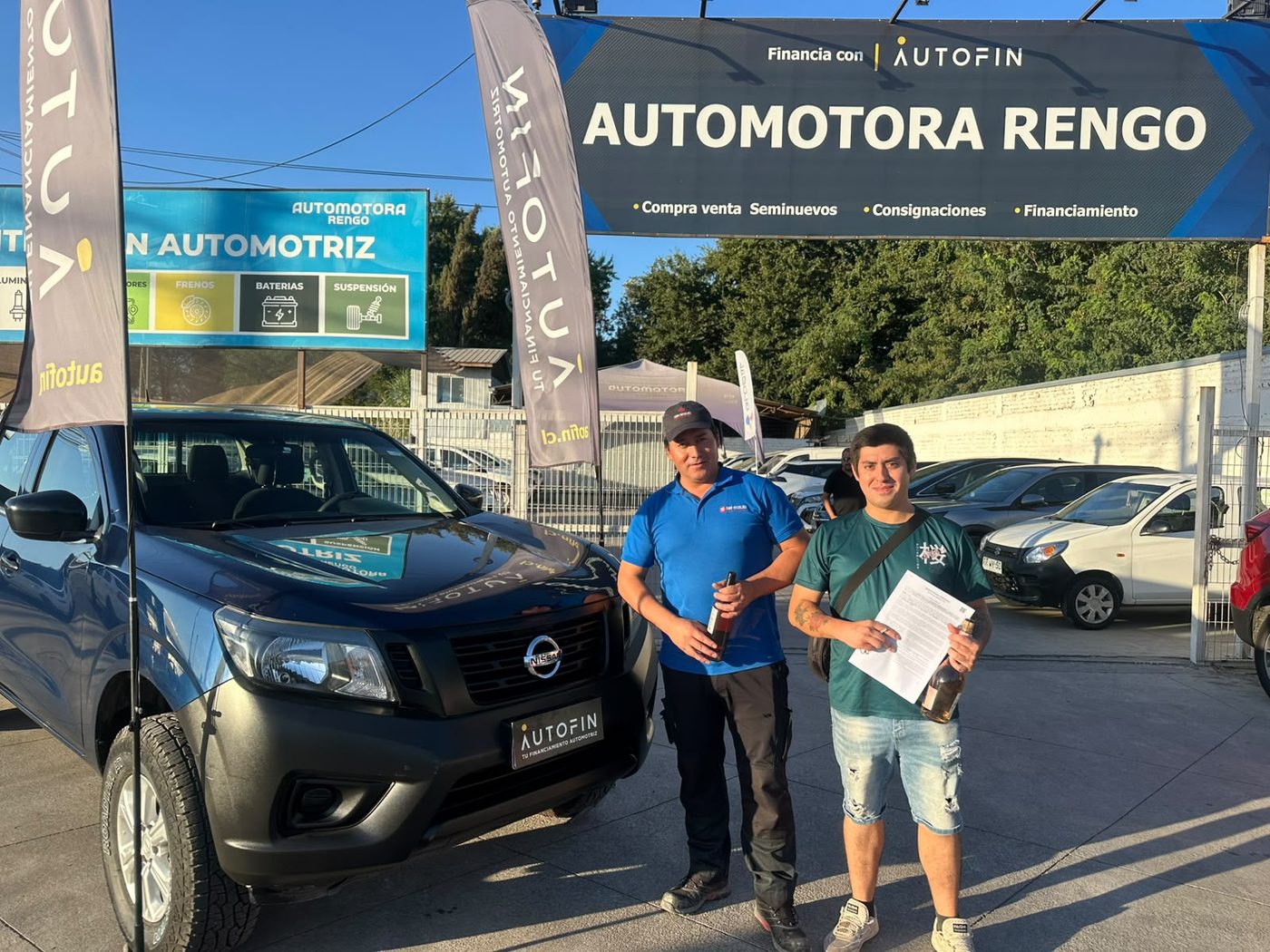 Cliente feliz Automotora Rengo