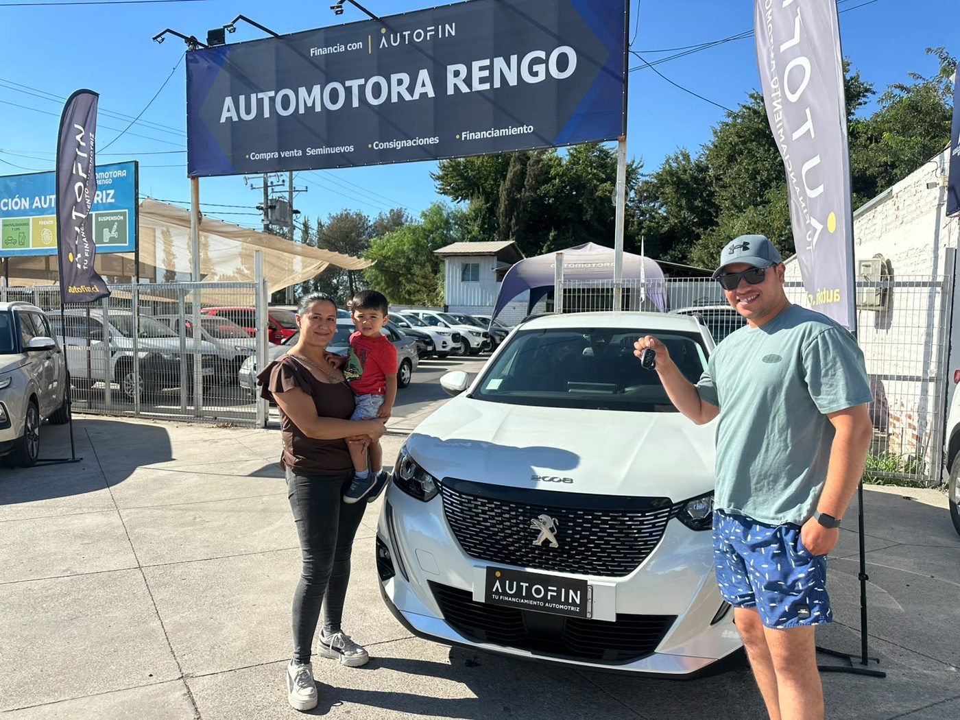 Cliente feliz Automotora Rengo