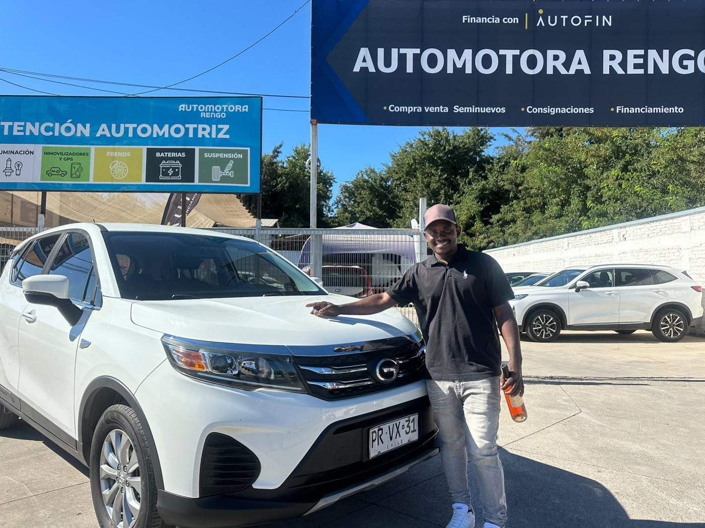 Cliente feliz Automotora Rengo