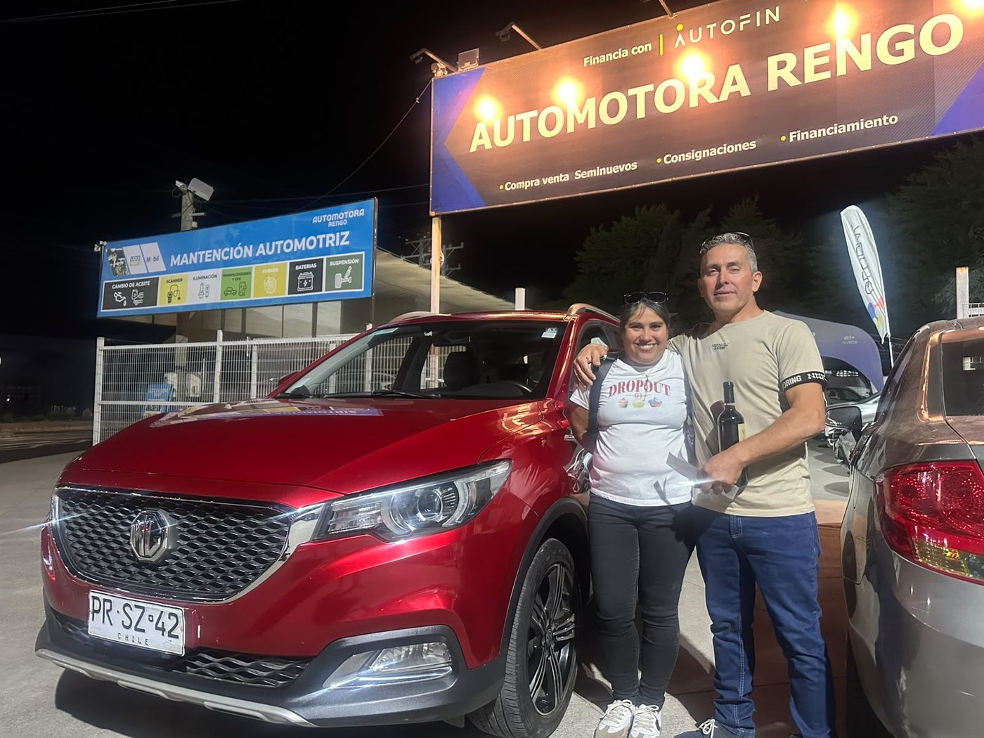 Cliente feliz Automotora Rengo