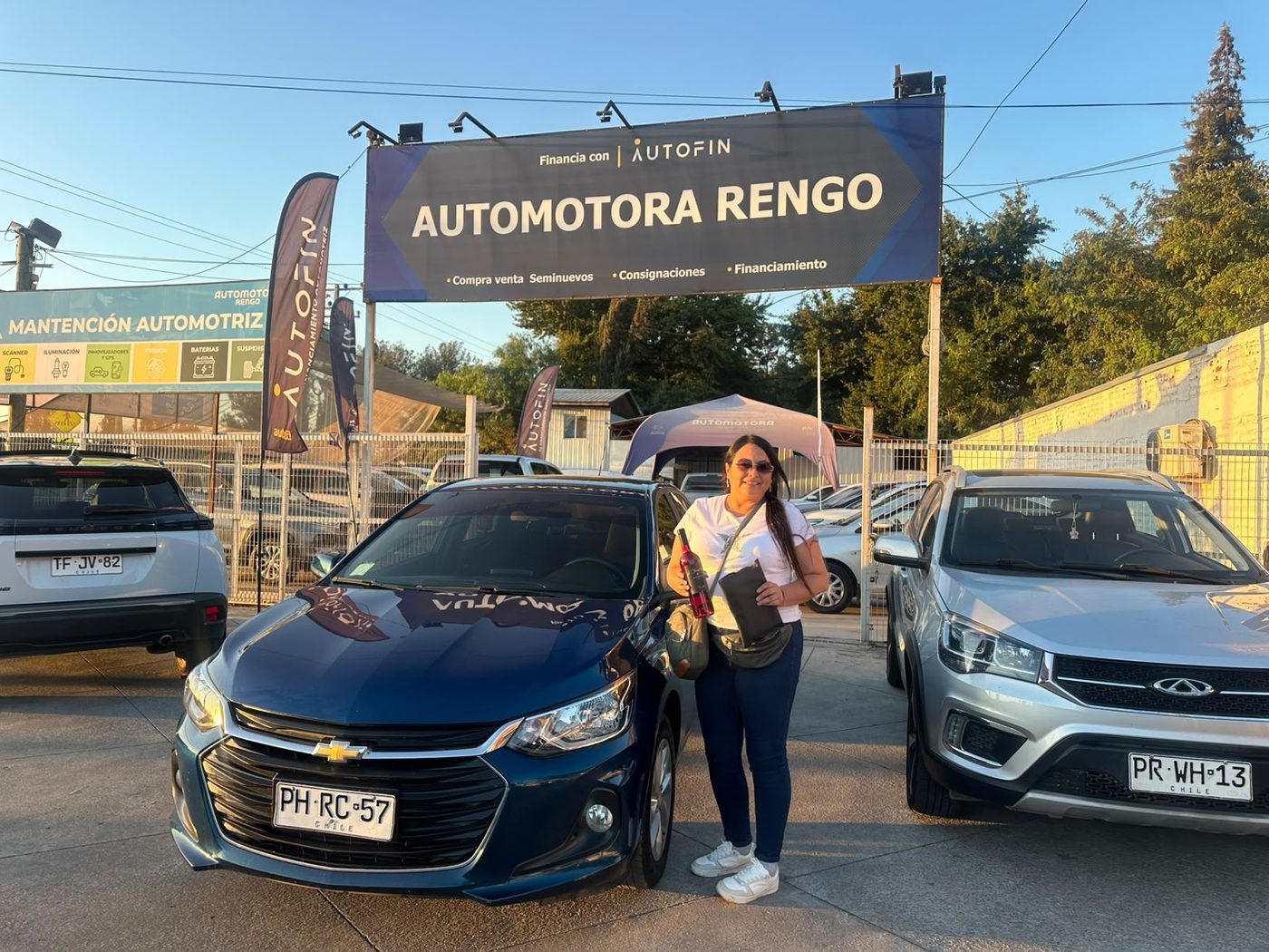 Cliente feliz Automotora Rengo