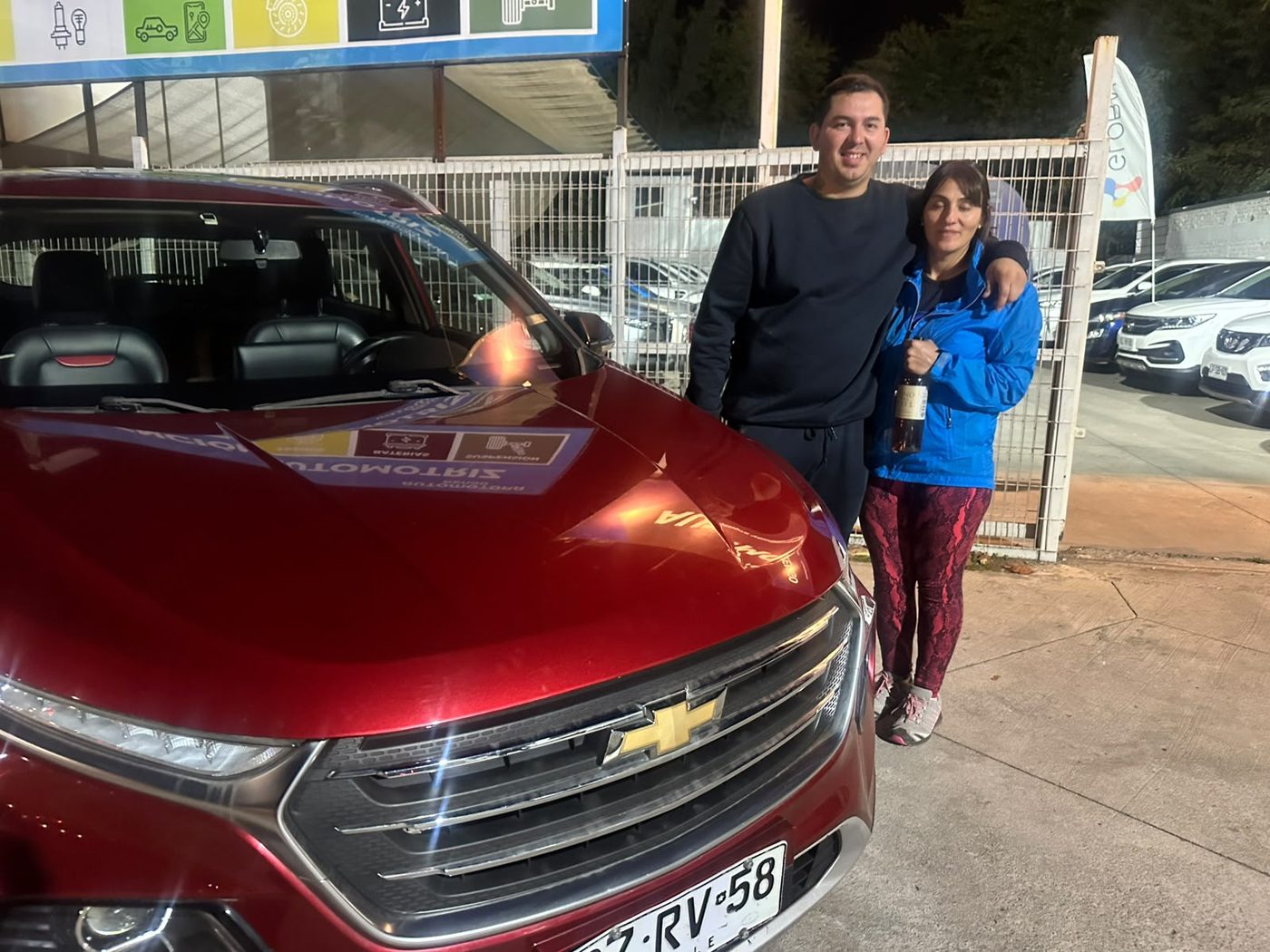 Cliente feliz Automotora Rengo