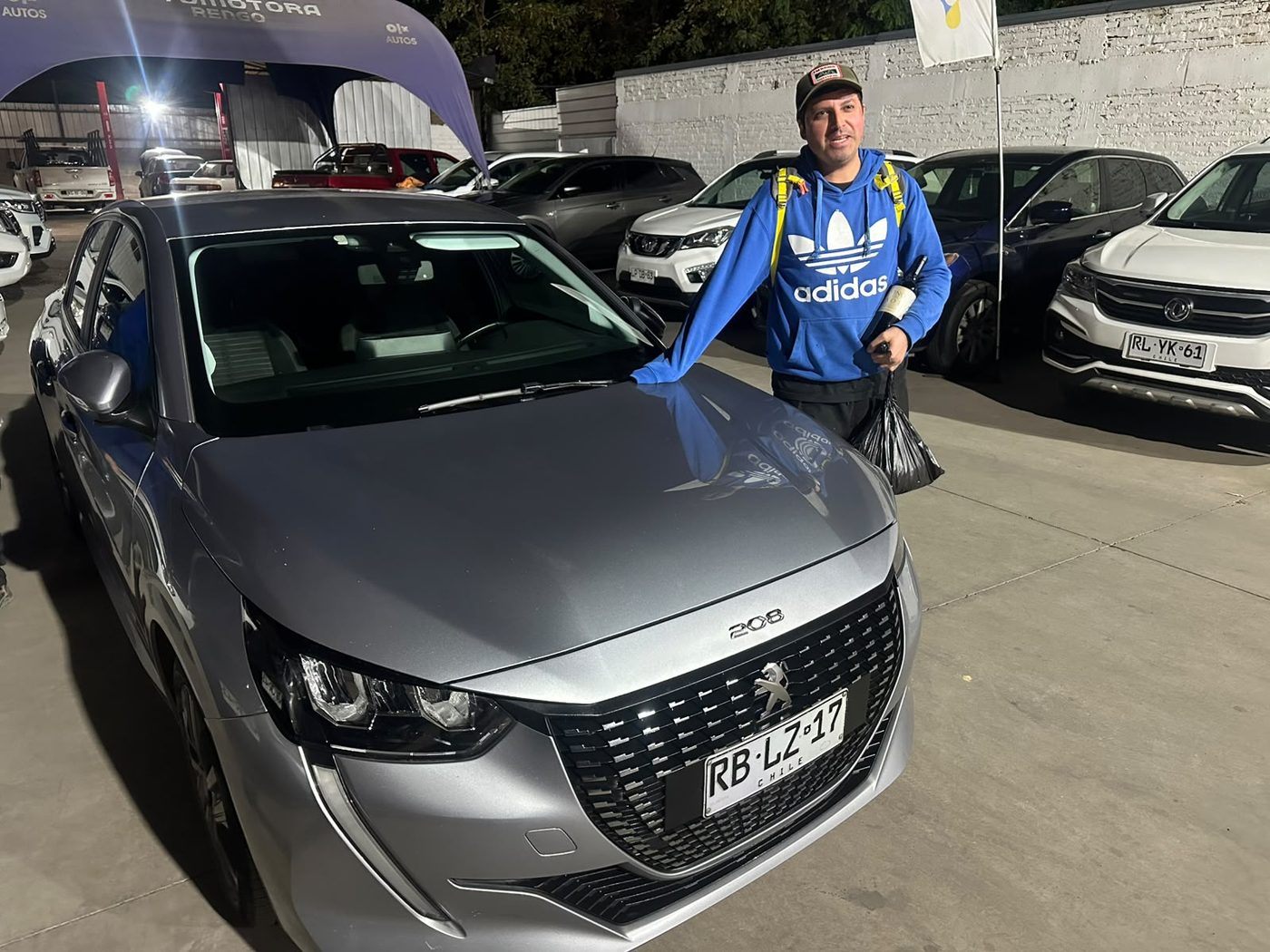 Cliente feliz Automotora Rengo