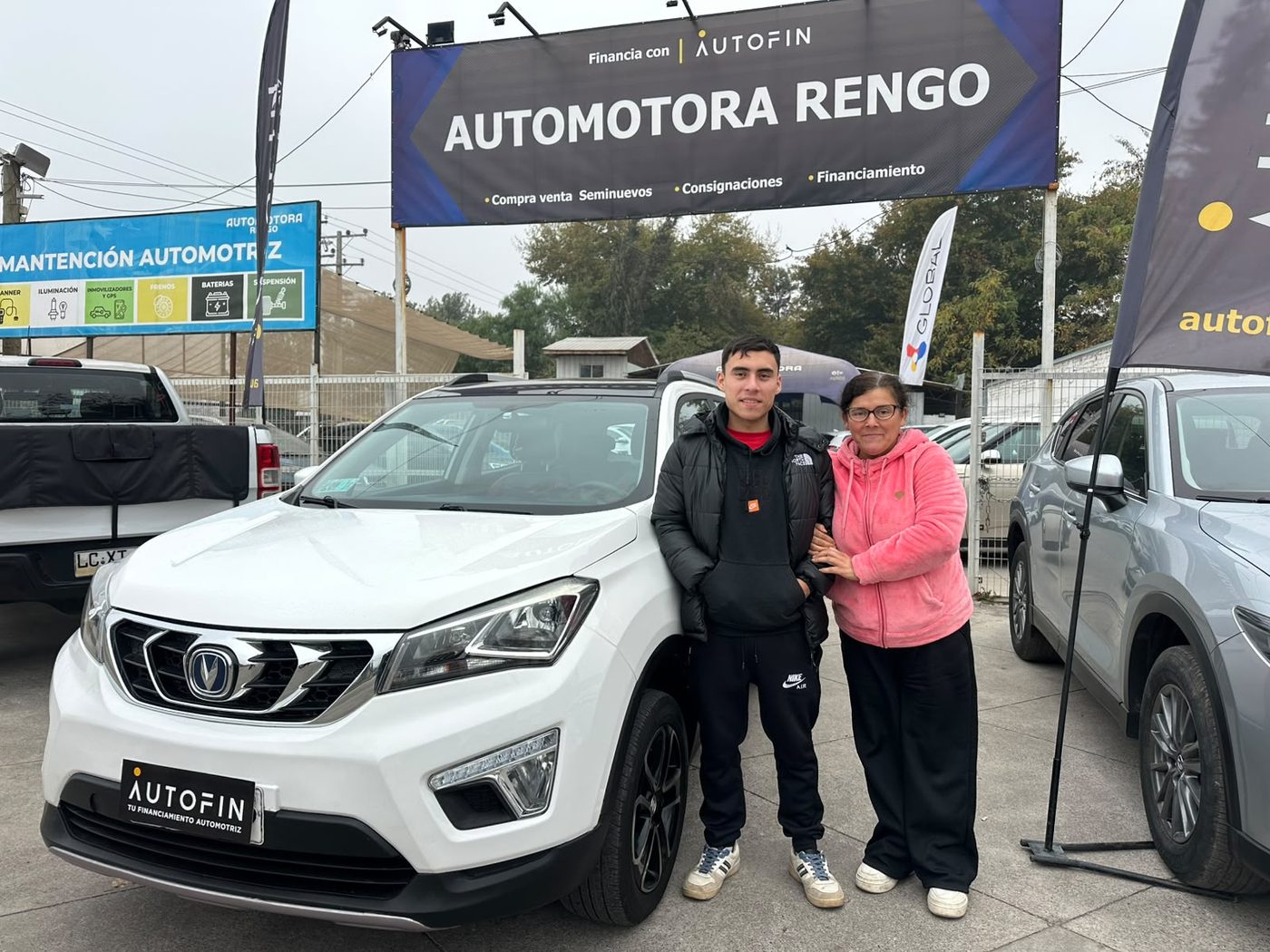 Cliente feliz Automotora Rengo
